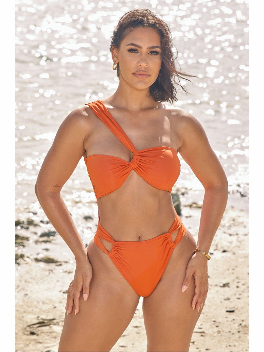 Icon Swim Whisked Away One Piece Swimsuit - Coral